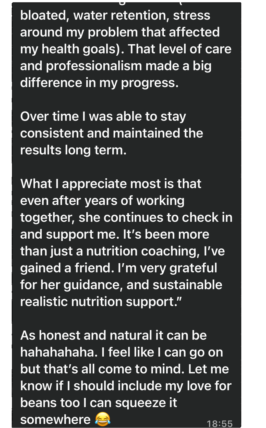 Client testimonial 10
