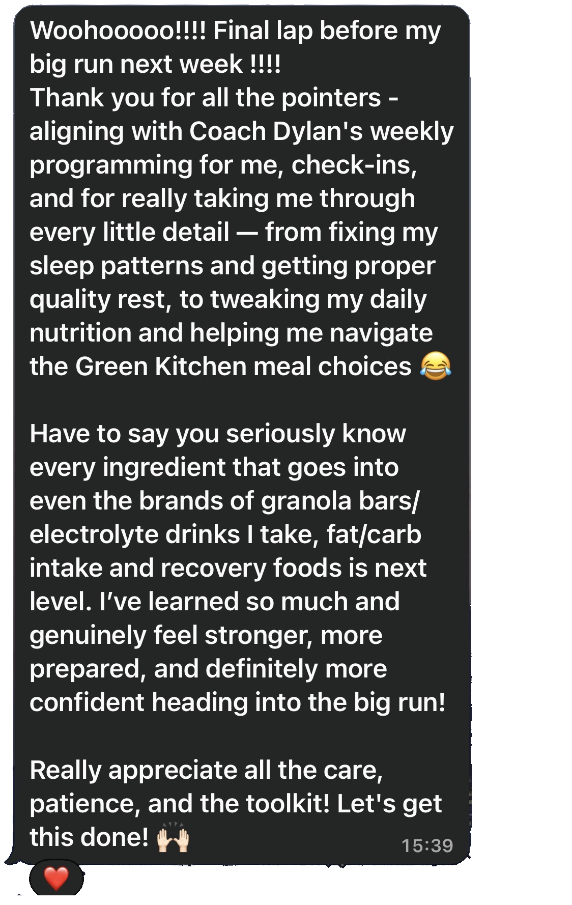 Client testimonial 22